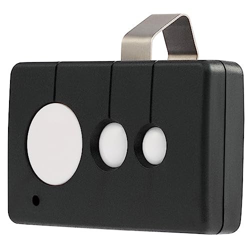 COZ WCR1 Gate Opener Remote Control 43392 MHz Gate Clicker with 100 Range Visor Clip 3 in 1 Programmable Gate Remote Wireless Key for Automatic Swing Sliding Gate Opener Garage Opener