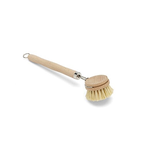 Fox Run 74906 Natural Dish Brush Tampico Fiber Bristles Brown 9