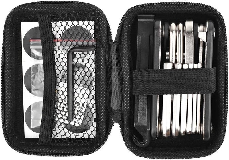 WOTOW 16 in 1 Multi-Function Bike Bicycle Repair Tool Kit Allen Wrench with Tire Pry Bars Rods - Image 2
