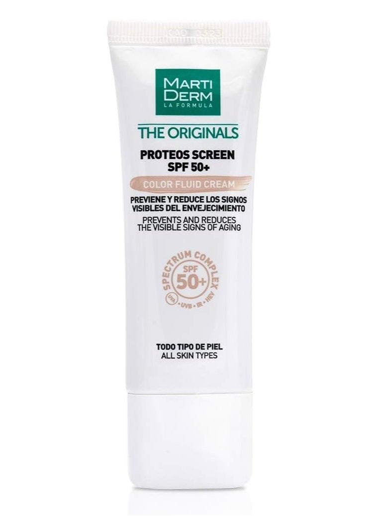 Proteos Screen Spf 50+ Cream Color - 40ml
