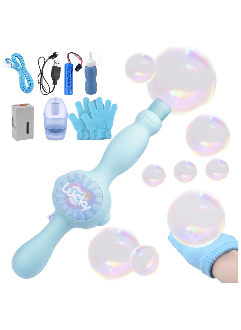 جوسيردا® آلة فقاعة الدخان الملونة, سحر آلات فقاعة الضباب التفاعلية للحزب, مرنة فقاعة الضباب عصا, لعبة فقاعة الحمام القابلة لإعادة الشحن, لفتية ولد طفل الحزب في الهواء الطلق في الداخل - Image 1