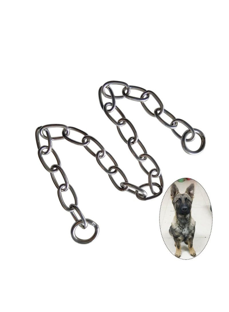 GGOOT Heavy Metal Duty Solid Stainless Steel Dog Choke Chain Collar Pet Necklace for Pit Bull, Mastiff, Bulldog, Big Breeds - Image 4