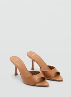 MANGO Open-Toed Heeled With Pointed Toe Sandals  - Image 2