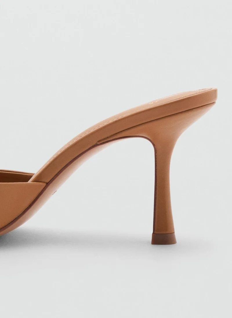 مانجو Open-Toed Heeled With Pointed Toe Sandals