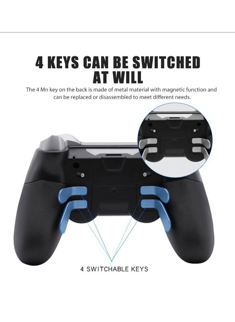 RegeMoudal - Playstation 4 Elite Controller Compatible with PC/PS3 Elite Accessories A Set - Image 1