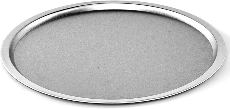 DecorRack 13 Inch Alloy Steel Pizza Pan, Non-Stick Coating, Dishwasher Safe Serving Tray, Round Baking Tray for Oven Use (3 Pack) - Image 3