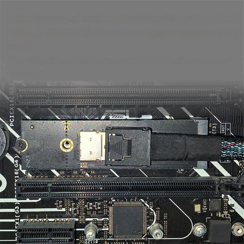 M2 PCIe to SFF 8611 8612 Adapter for U2 U3 SSD NVMe Converter - Image 1