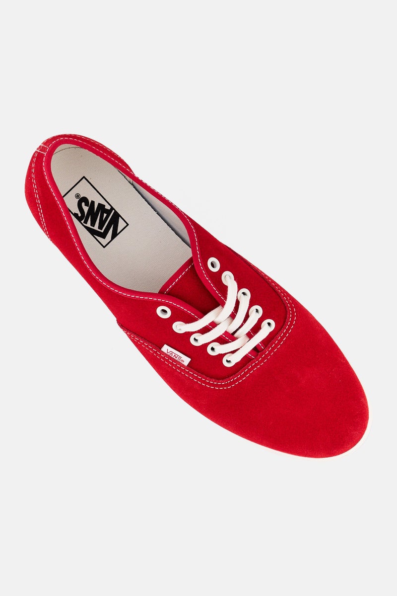 VANS Men Authentic Lowpro Lace Up Training Shoes, Red - Image 4