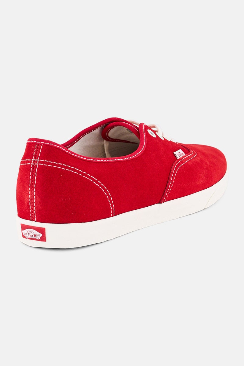 VANS Men Authentic Lowpro Lace Up Training Shoes, Red - Image 3