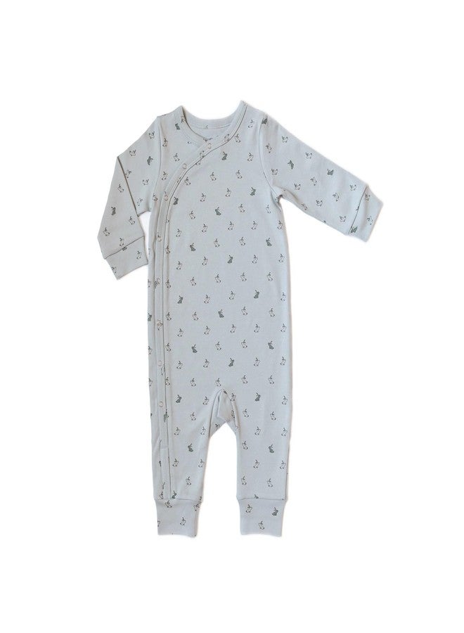 PEHR Front Snap Kimono Romper Hatchling Bunny 12-18 mos. - Image 1