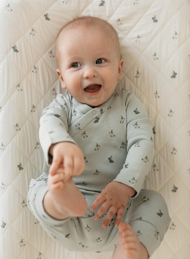 PEHR Front Snap Kimono Romper Hatchling Bunny 12-18 mos. - Image 2