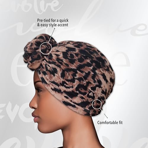 Evolve Royal Ties Top Knot Turban - Image 3