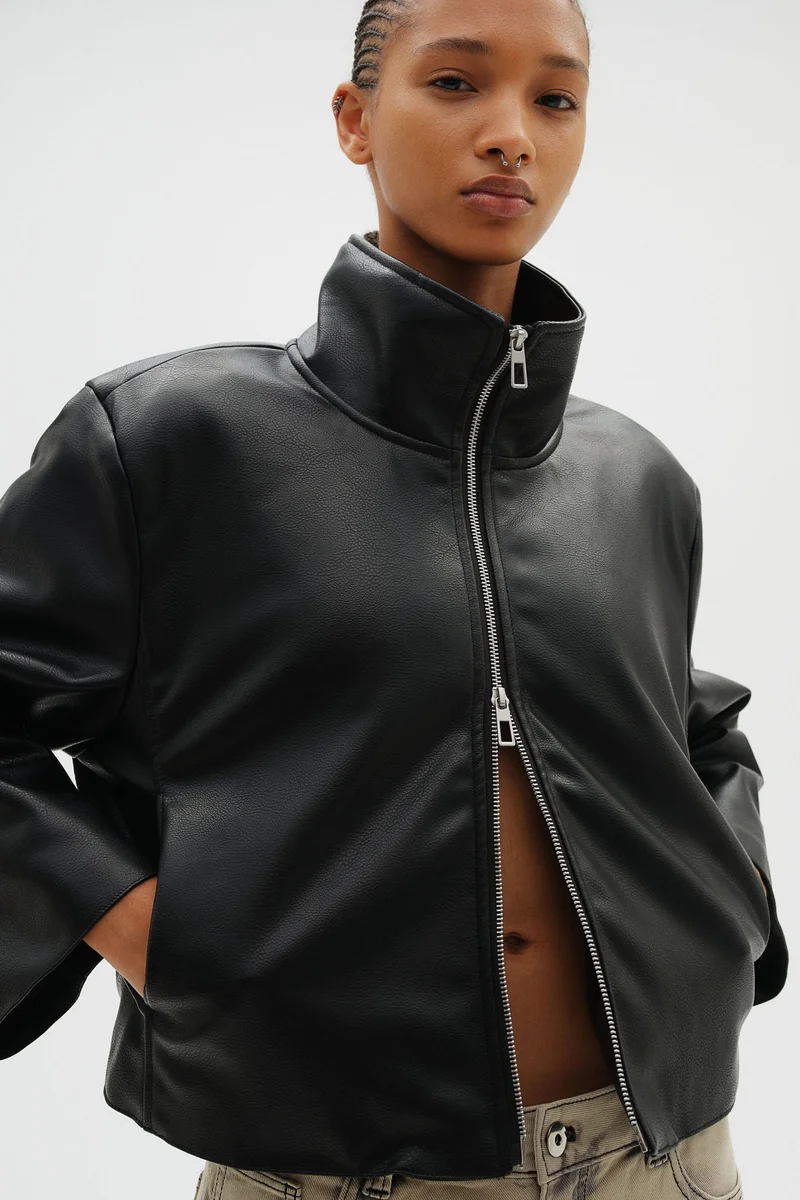 H&M Coated Jacket