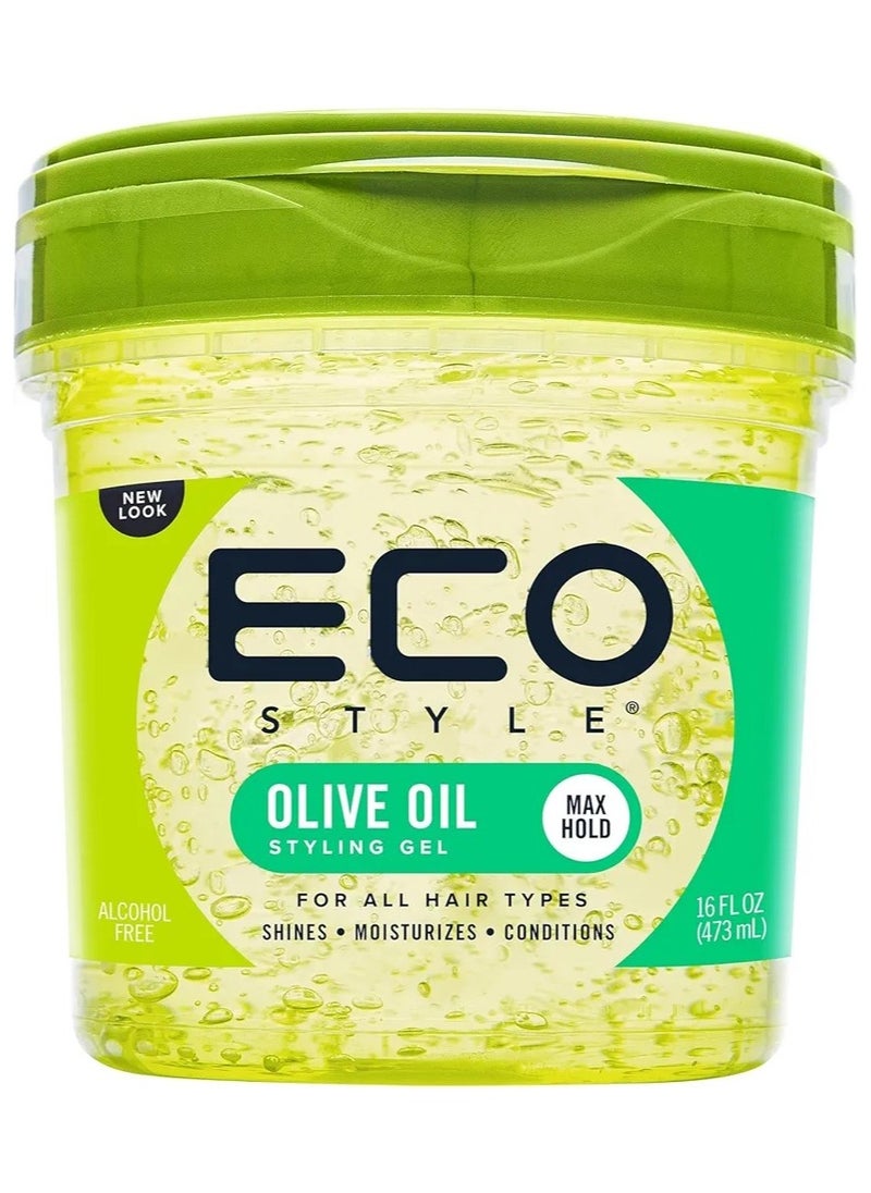 ECO STYLER Eco Style Olive Oil Styling Gel Green 236ml  - Image 1