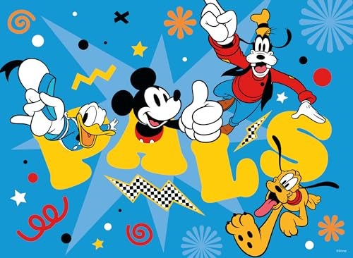 Ceaco Disney Mickey and Friends Mickey and Pals Foil Puzzle 100 Piece Jigsaw Puzzle - Image 5
