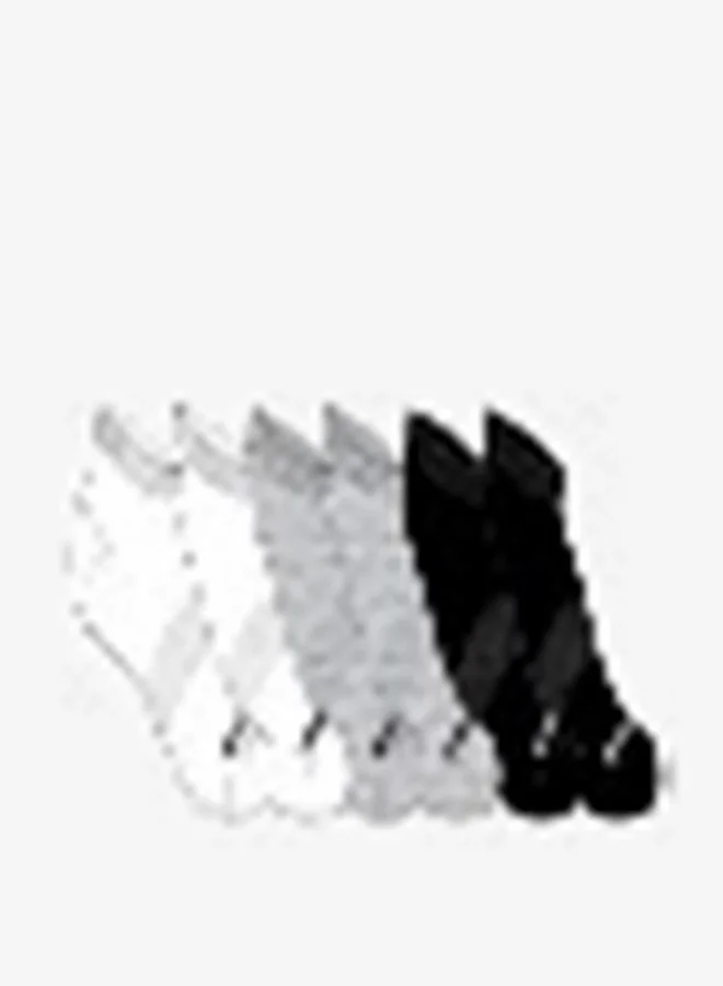 SKECHERS Solid Sports Socks - Set of 3