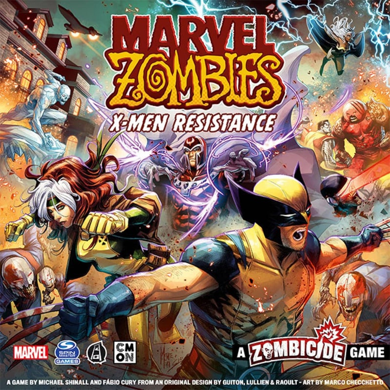 Asmodee Marvel Zombies  A Zombicide Game XMen Resistance  Unleash The XMen Superheroes to Halt The Zombie Apocalypse Cooperative Strategy Game Ages 14 16 Players 60 Minute Playtime Made by CMON - Image 2