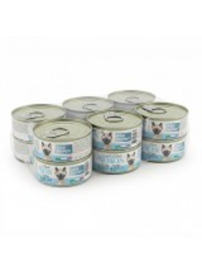 NEXOS Naxos Sterilight Adult Wet Cat Food Tuna & Chicken Pate 85g x 12 Cans (1 Box) Grain Free Complete Balanced Nutrition for Neutered Cats with Omega 3 Salmon Oil Taurine Vitamins - Image 1