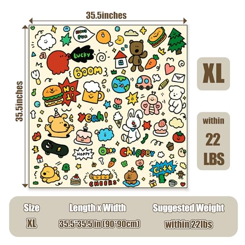 CKNCY 355 Cat Grooming Wrap Cat Wrap for Cutting Nails Cat Restraint for Nail Clipping Cat Swaddle Wrap Cat Burrito Wrap XLWithin 22lbs AntiScratch AntiEscape Multifunctional Pet Tool - Image 3
