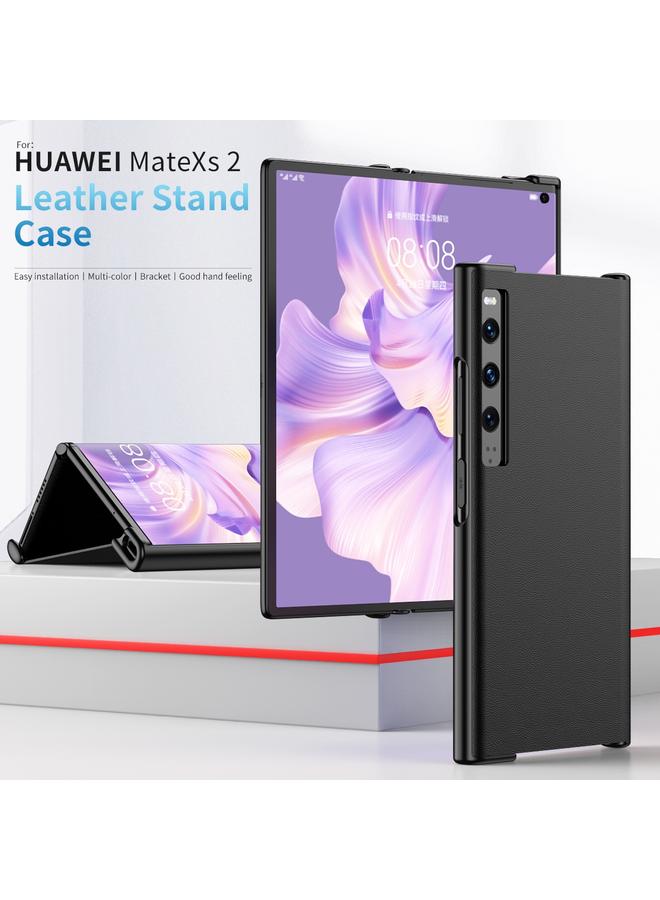S-TOP Case For Huawei Mate Xs 2 Leather Shockproof Phone Case With Holder - Image 3