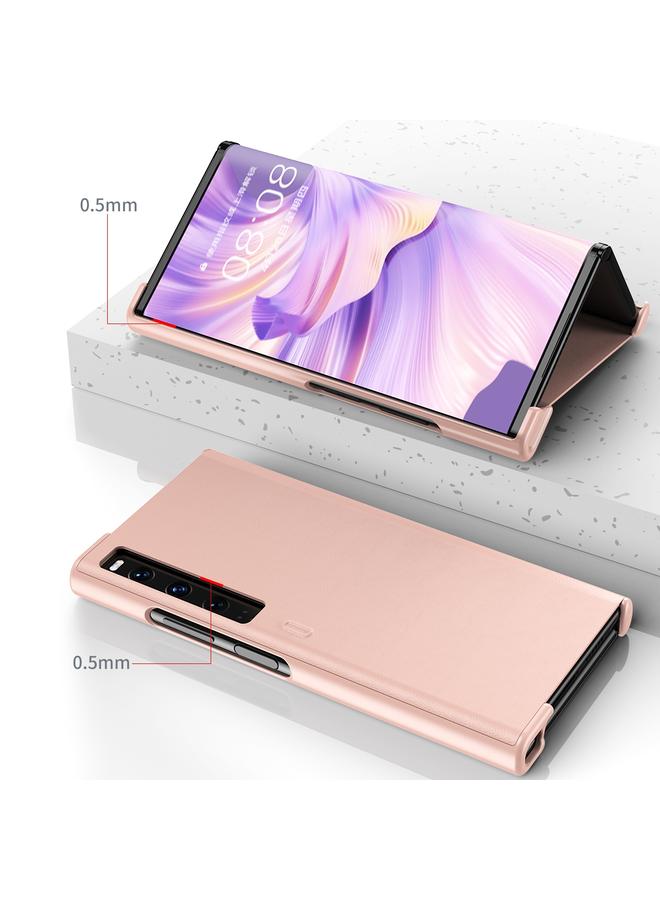 S-TOP Case For Huawei Mate Xs 2 Leather Shockproof Phone Case With Holder - Image 4