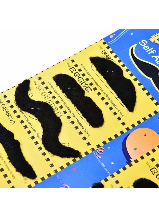 Haawooky 24 PCS Fake Moustaches,Moustache Party,Moustache for Masquerade Party and Performance - Image 3