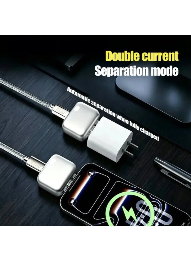 140W Type-C Charging Protection Adapter – Auto Power-Off USB-C Plug with Dual Current Recognition - Image 3