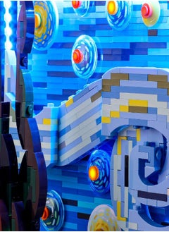 BRIKSMAX BRIKSMAX Led Lighting Kit for LEGO-21333 Vincent Van Gogh - The Starry Night - Compatible with Lego Ideas Building Blocks Model- Not Include The Lego Set(Remote-Control Version)  - Image 3