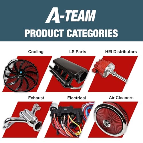 A-Team Performance R2R Complete Distributor - Ready 2 Run for Chevy SBC BBC 283-454 Series - Automotive Replacement Ignition Parts Two-Wire Installation with Red Cap - Image 5
