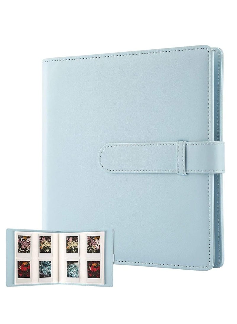 NANAO Pieces Of Moment Mini Book Album 256 Pockets Photo Album for Fujifilm Instax Mini 11 90 70 50S 26 25 9 8+ 8 7S Instant Camera Blue  - Image 1