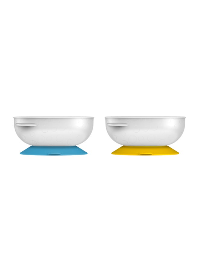 Dr. Brown’s No Slip Suction Bowl, Pack Of 2 - Image 1