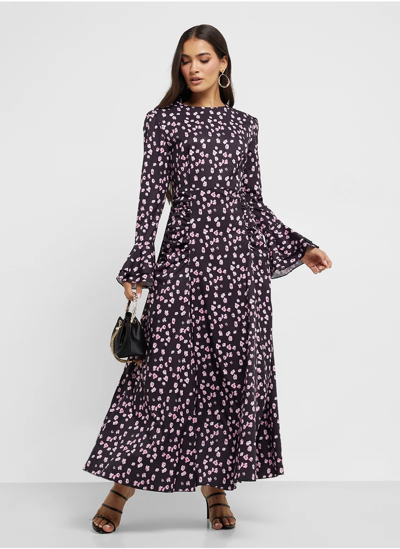 ELLA Ditsy Print Dress