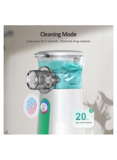NNEWVANTE Portable Nebulizer for Children and Adults - Asthma Handheld Nebulizer, Ultrasonic Mesh Nebulizer for Effective Treatment of Breathing Problems Personal Steam Inhaler for Family Travel  - Image 5