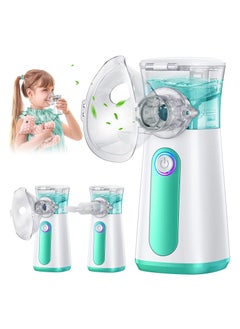 NNEWVANTE Portable Nebulizer for Children and Adults - Asthma Handheld Nebulizer, Ultrasonic Mesh Nebulizer for Effective Treatment of Breathing Problems Personal Steam Inhaler for Family Travel  - Image 1
