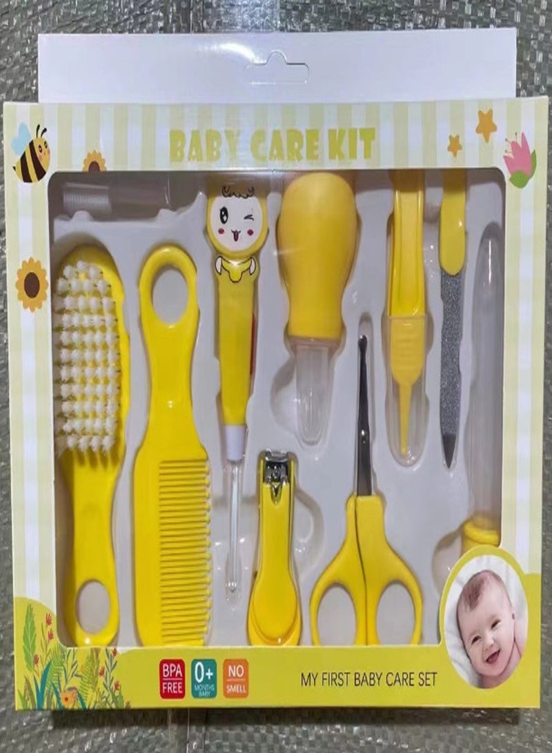 Red Blossom Baby Care 10 Piece Set Earpick Yellow 