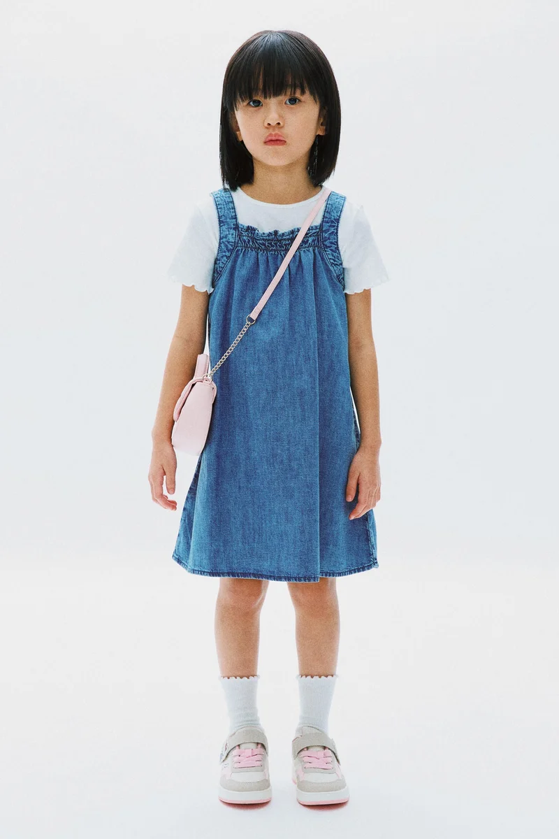 H&M A-line denim dress