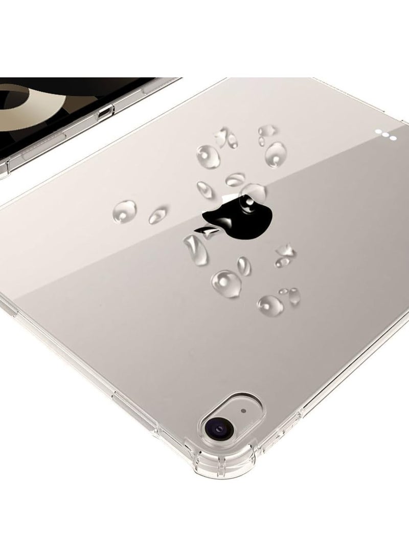 Clear case for iPad Air 11-inch M2 (2024), iPad Air 5th generation (2022) / iPad Air 4th generation (2020) 10.9-inch, soft transparent thermoplastic polyurethane case, scratch-resistant and shockproof - Image 3