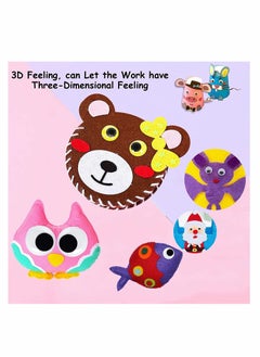Y&D 100 Pieces Self-Adhesive Jiggle Eyes Wiggle Self Adhesive Black White Googly for DIY Arts Scrapbooking Doll Making Crafts Decoration Accessories Round (15mm)  - Image 2