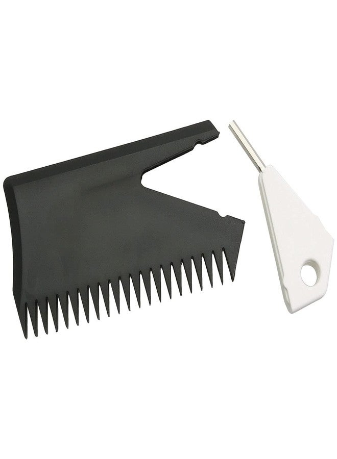 WHYHKJ 2pcs Surfboard Wax Comb with Fin Key for Water Sports Surfing Surfboards Bodyboard - Image 3