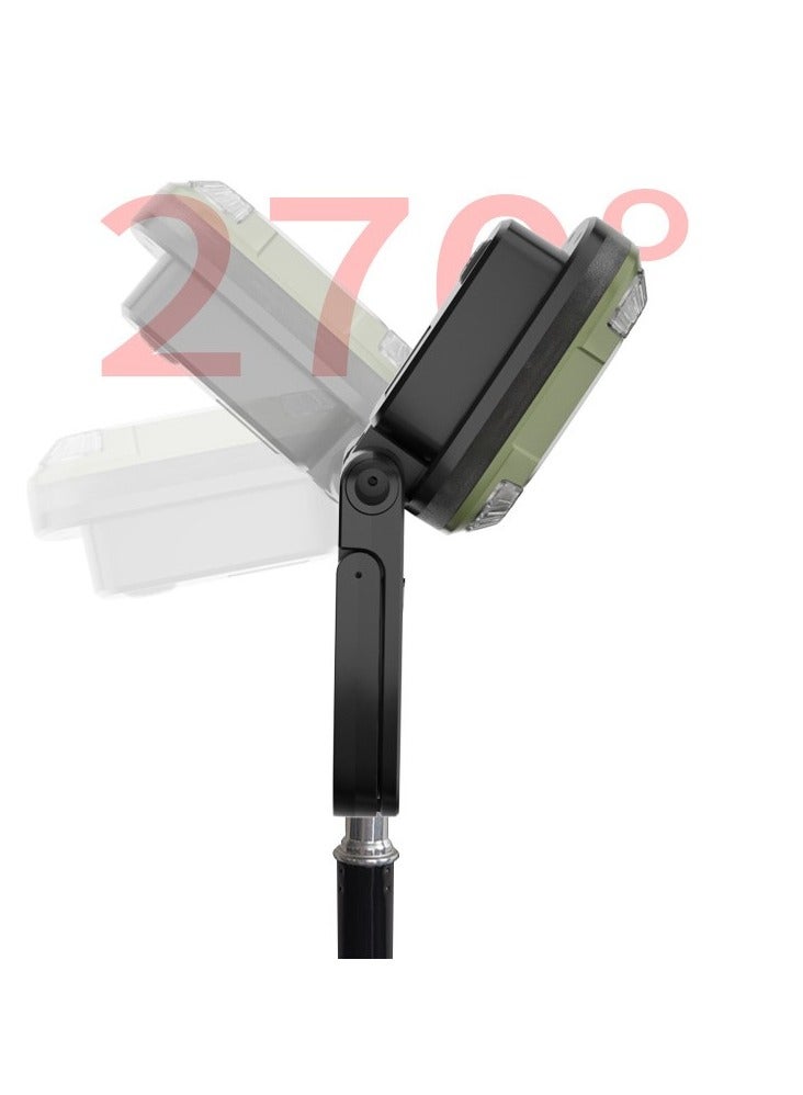 هايكر فانوس تخييم LED قابل لإعادة الشحن، مصباح تخييم بالطاقة الشمسية، ضوء تخييم محمول، ضوء خيمة للمشي لمسافات طويلة والتخييم والمنزل وانقطاع الطاقة والطوارئ والإعصار وإمدادات الطاقة المؤقتة (10000 مللي أمبير في الساعة) - Image 5