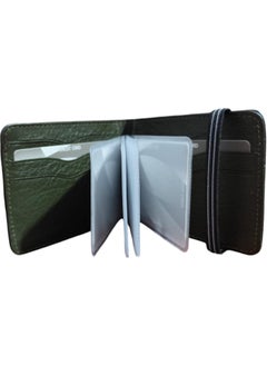 My Geppeto Bag Genuine Leather Elastic Black Men's Wallet  - Image 5