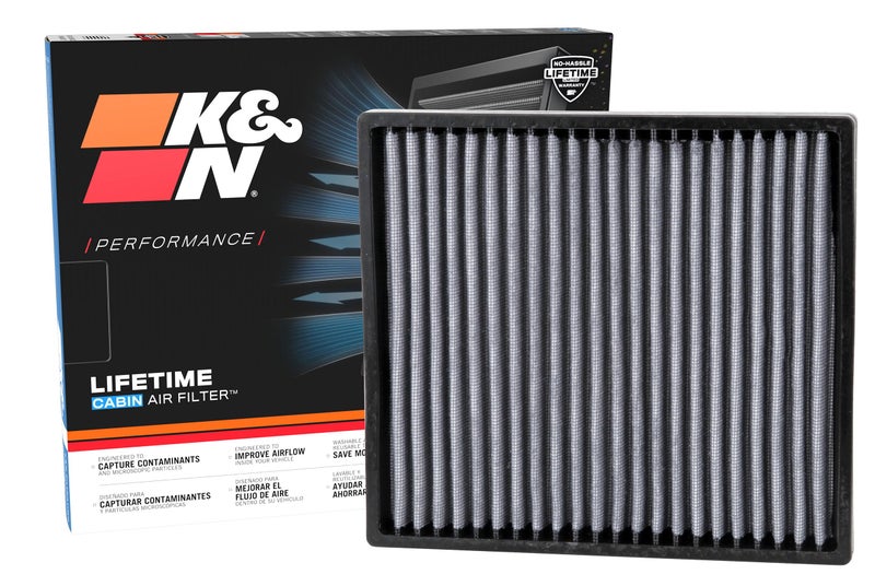 KN LIFETIME Cabin Air Filter Premium Washable Clean Air for your Cabin Compatible with 20012018 HyundaiKia See Product Description for Select Models VF2007