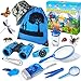 YOPINSAND Kids Explorer Kit Bug Catcher Kit Camping Gear for Kids Outdoor Exploration Set with Backpack Hat Binoculars Ideal Outdoor Camping Adventure Toys for Boys Girls 312 - Image 2