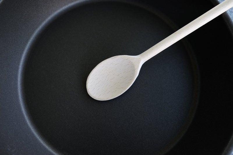 BICB 3-PCS 12″ Long Beechwood Wooden Cooking Spoons – Heat-Resistant, Non-Scratch Mixers for Non-Stick Cookware | Sustainably Sourced European Crafting - Image 5