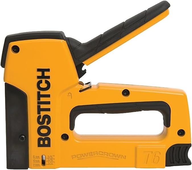 Bostitch Heavy-Duty Powercrown Tacker with Easy Squeeze Mechanism - Image 2