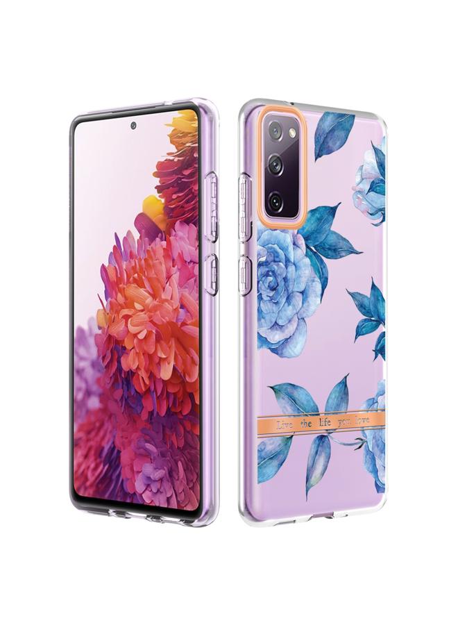 اس-توب جراب لهاتف Samsung Galaxy S20 FE 4G / 5G سلسلة الزهور والنباتات جراب هاتف IMD TPU - Image 1
