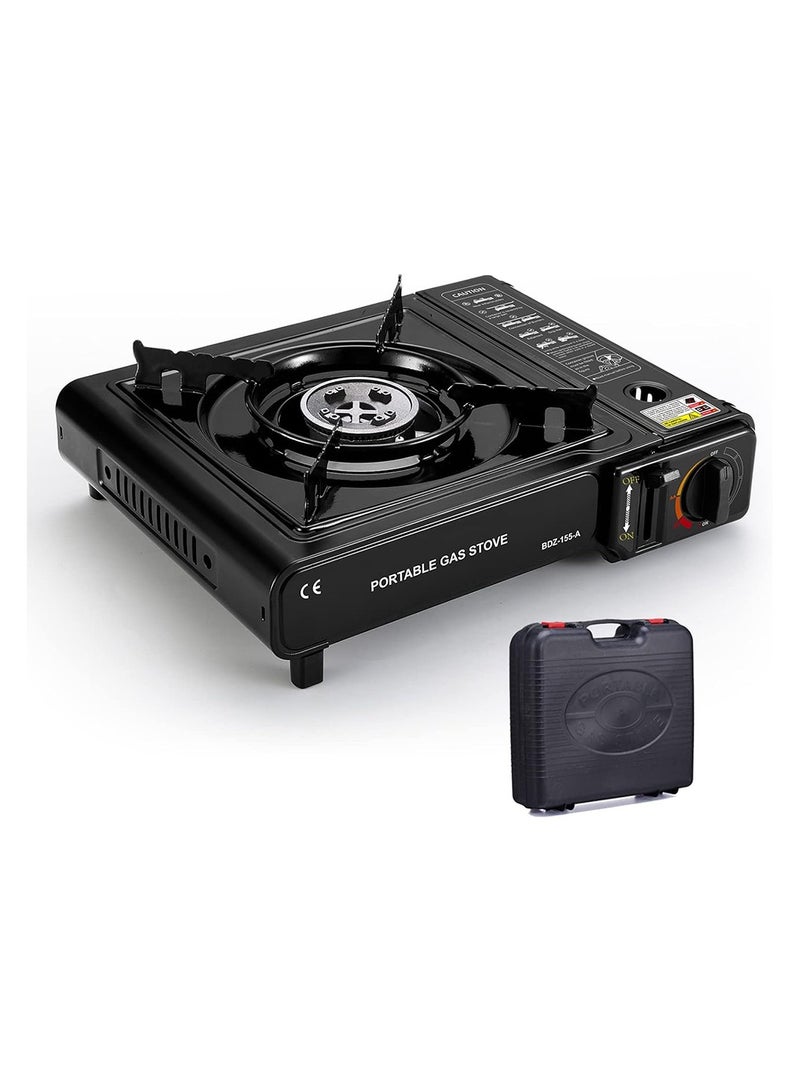 Toby's Tobyâ€™S Outdoor Camping Stove-05 Portable Butane Gas Burner With Auto Ignition, 10000Btus High Output, Safe Design For Hiking, Picnics, Bbq & Outdoor Cooking - Image 1