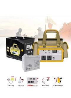 Toby's Toby's BTY 50A Battery 50000mAh Power Rechargeable Battery With 220V Power Inverter Best For Camping  - Image 1
