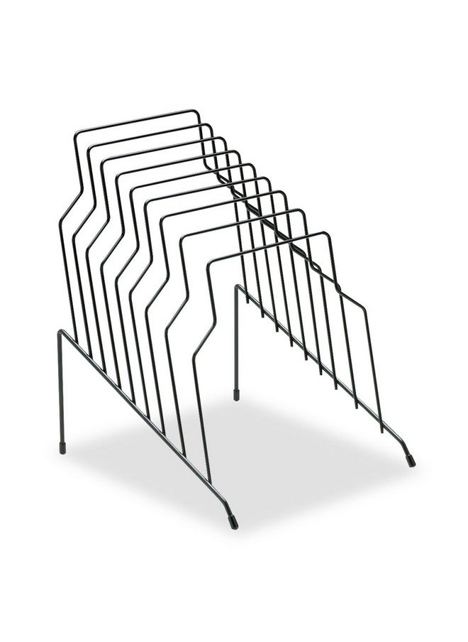 Fellowes 72614 Step File 8 Compartment 101/8Inch X121/8Inch X1113/16Inch Bk  - Image 2