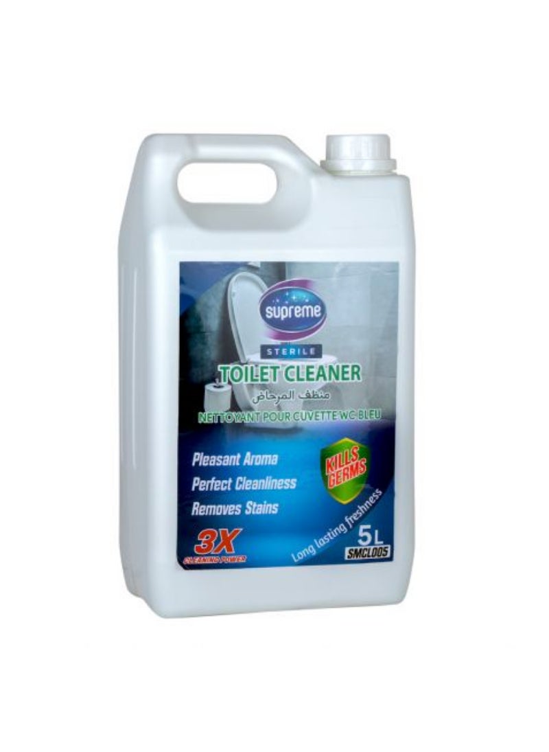 Supreme Toilet Bowl Cleaner Blue 4X5Ltr